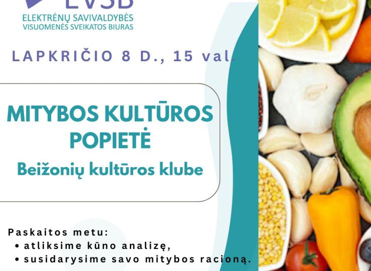 Mitybos kultūros popietė Beižonyse